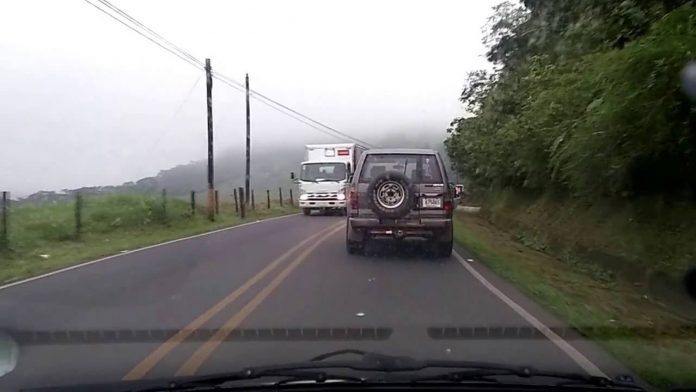 Ruta a Zarcero
